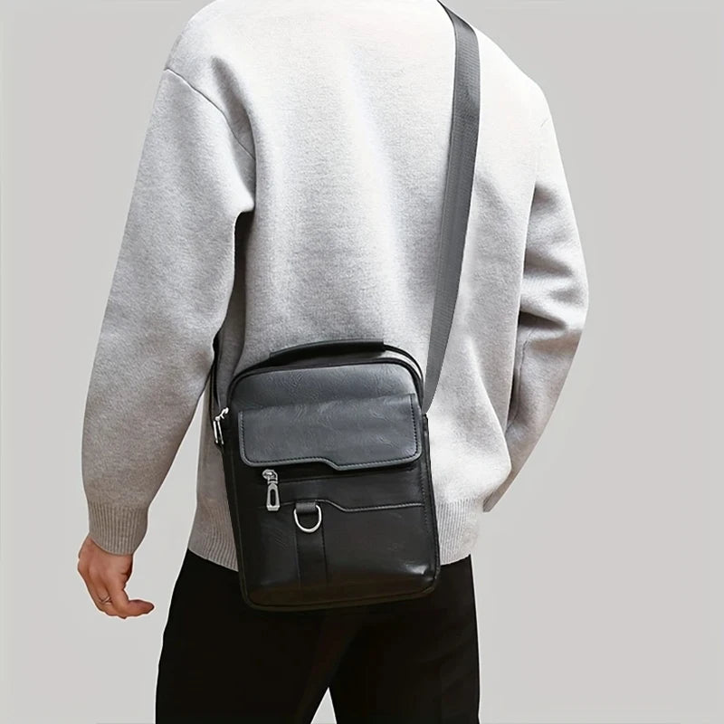 Men's Crossbody Work Briefcase