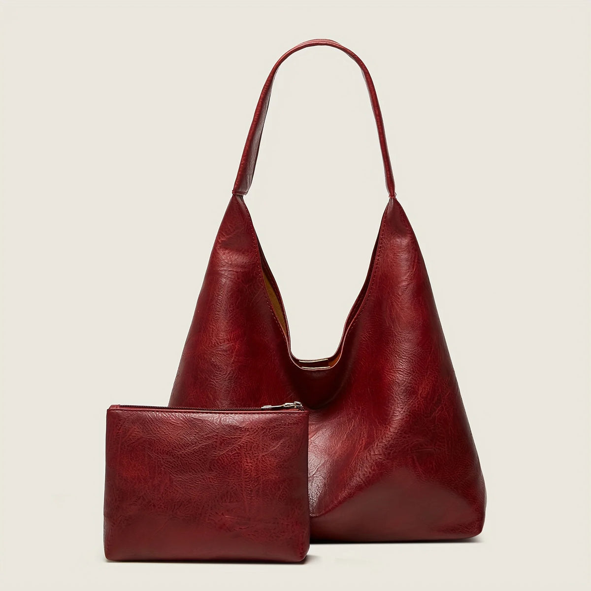 Minimalist Retro Shoulder Tote
