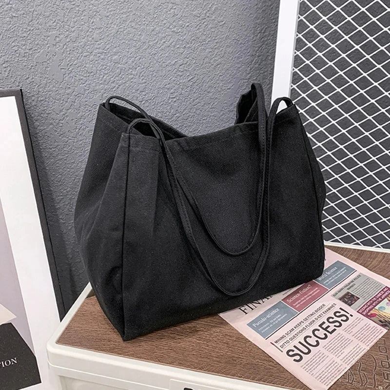 Eco Canvas Grocery Tote Bag