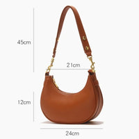 Soft Half Moon Underarm Bag