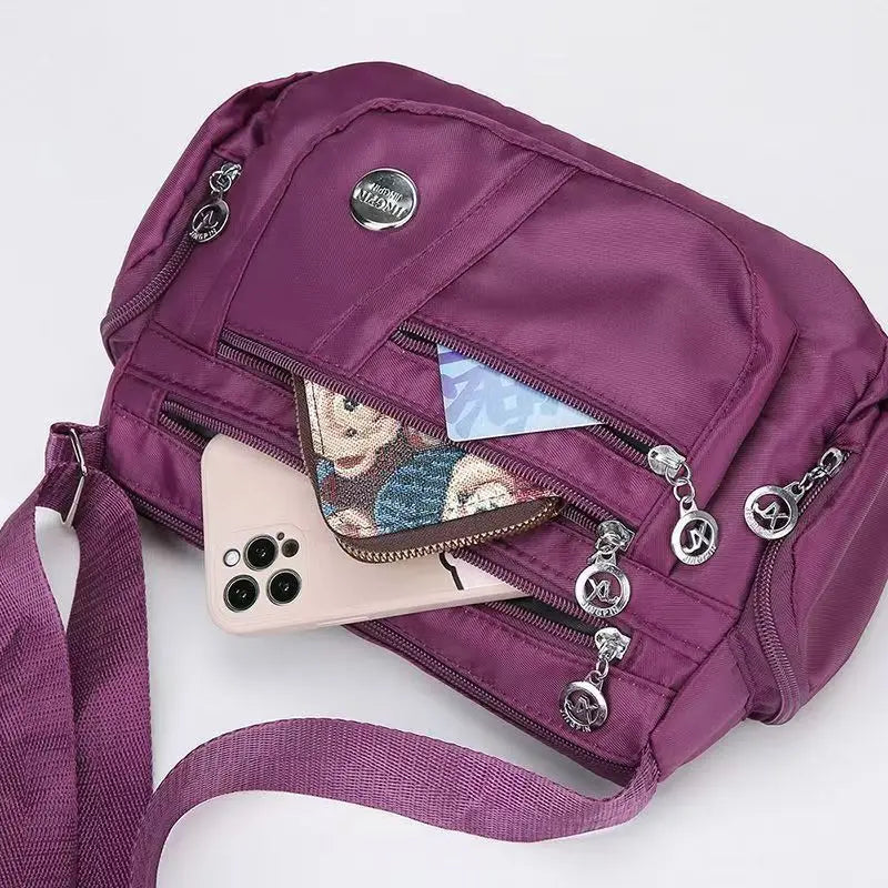 Waterproof Oxford Crossbody Bag