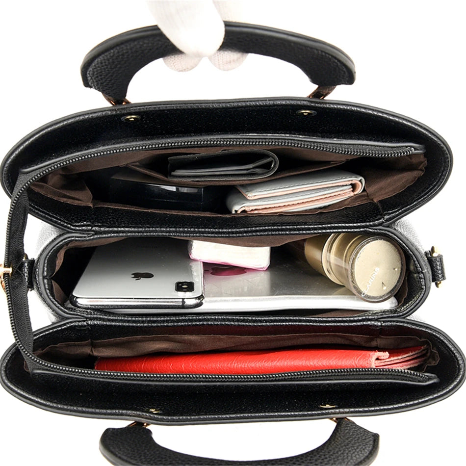 Premium Genuine Leather Tote Bag