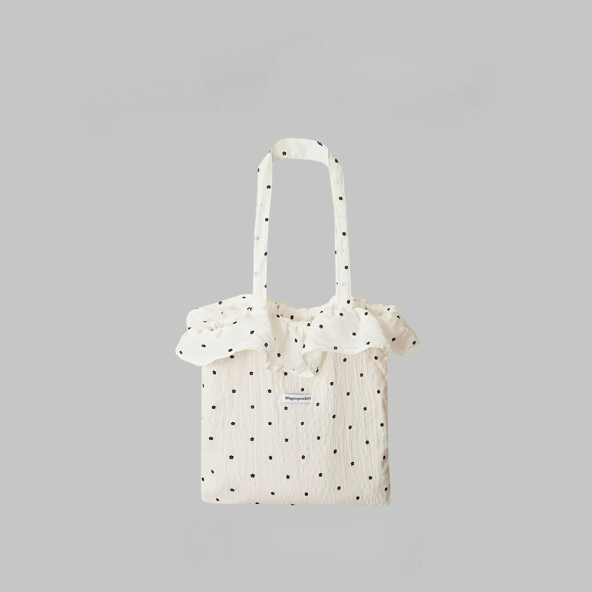 Chiffon Mesh Layered Tote Bag