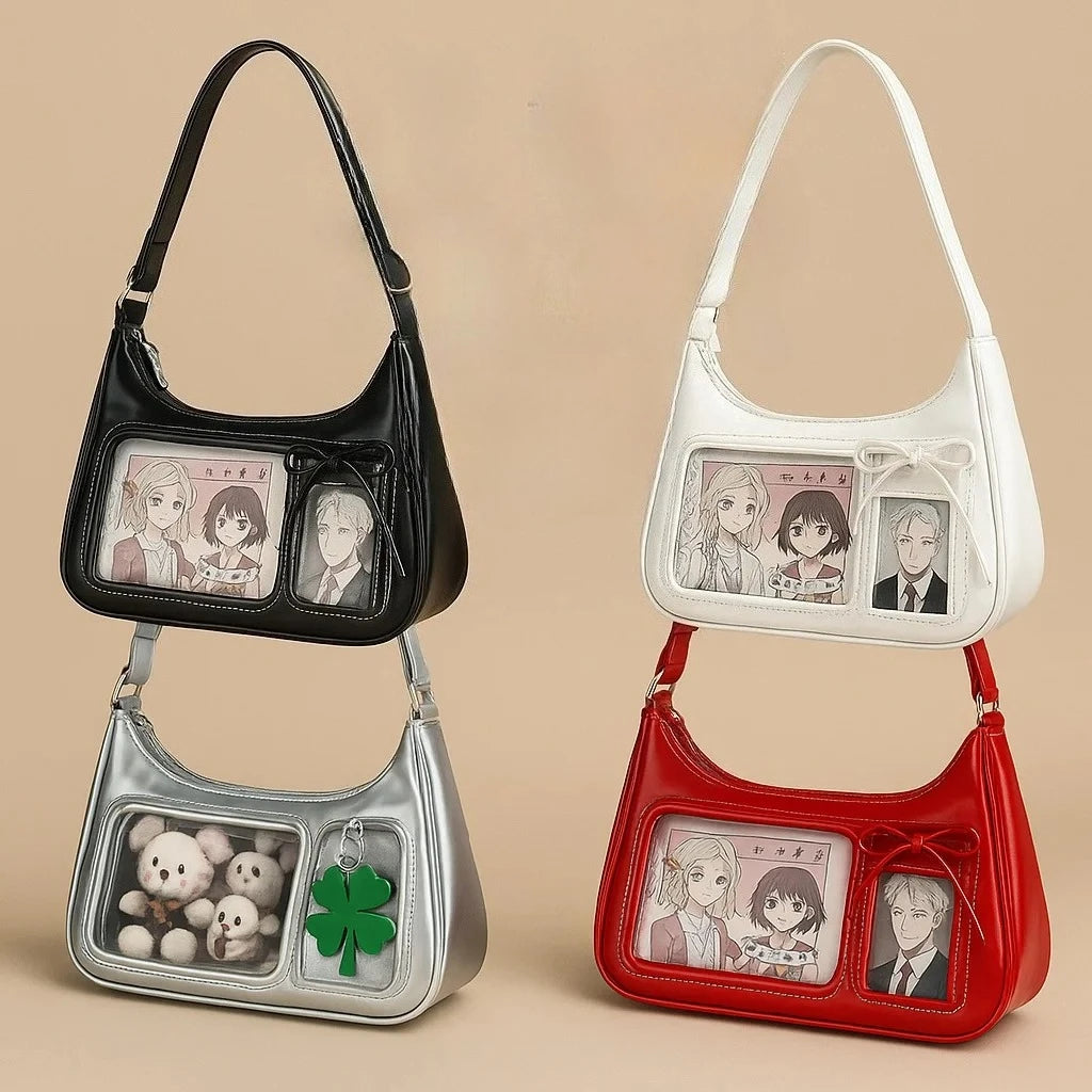 Preppy Clear Ita School Bag