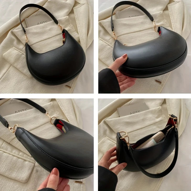 Moon Shape Crossbody Bag