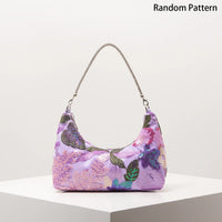 Floral Sequin Embroidered Evening Bag