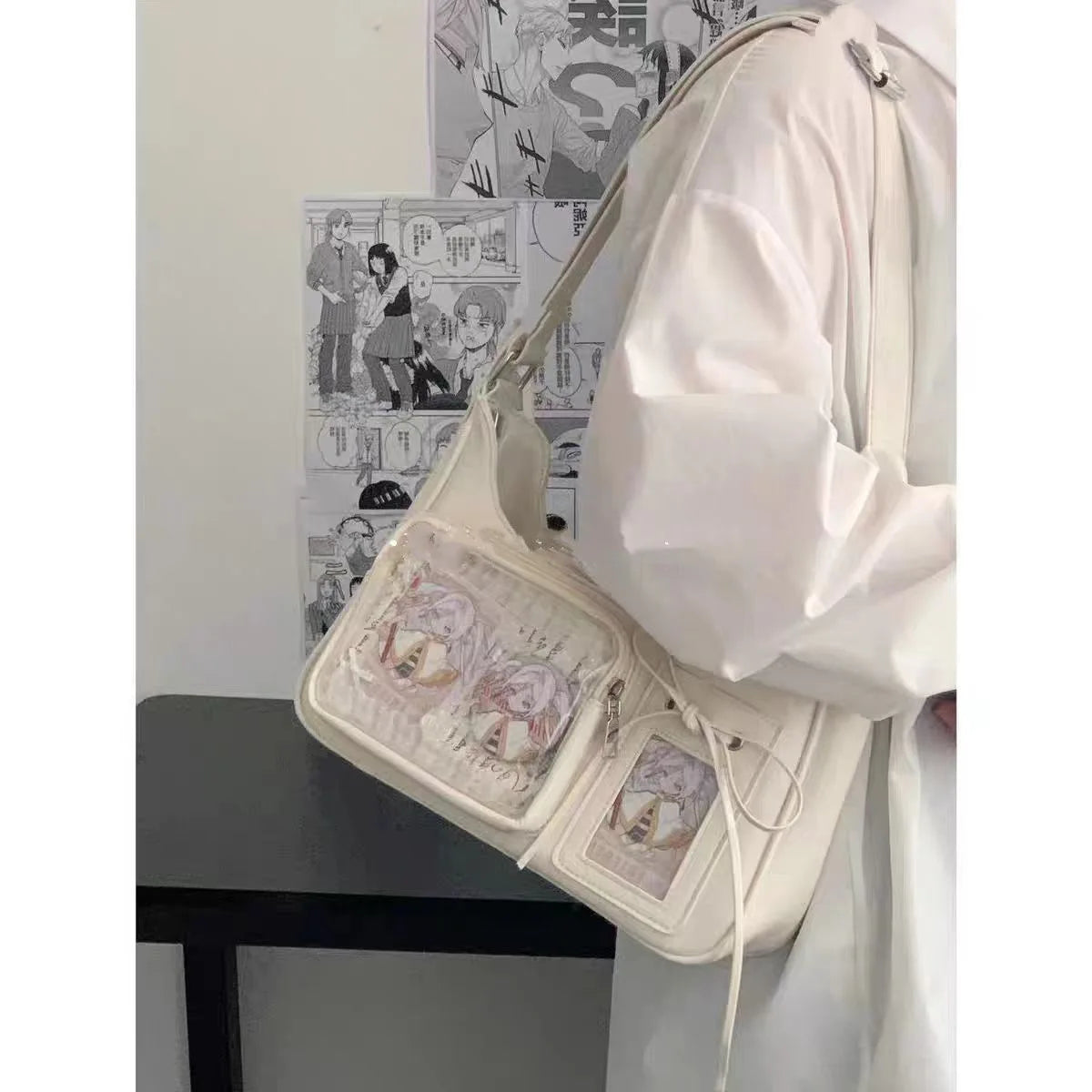 Preppy Clear Ita School Bag
