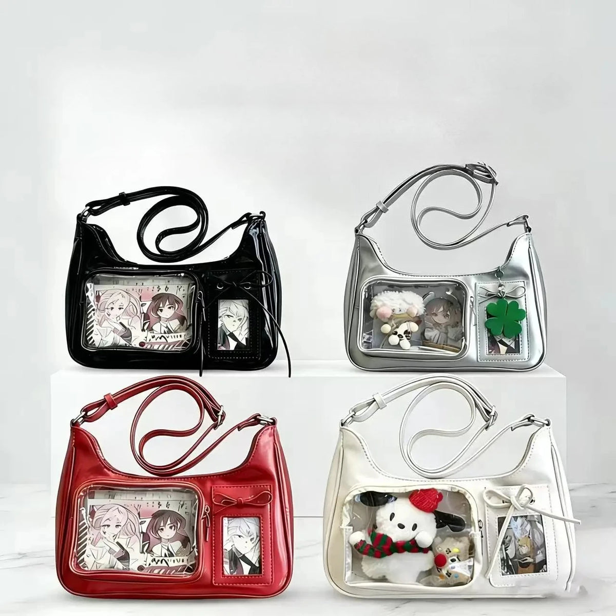 Preppy Clear Ita School Bag