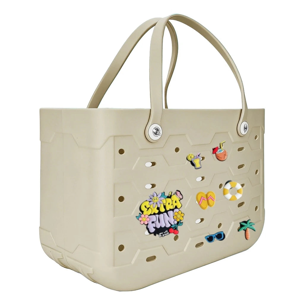 Waterproof Beach Basket Tote