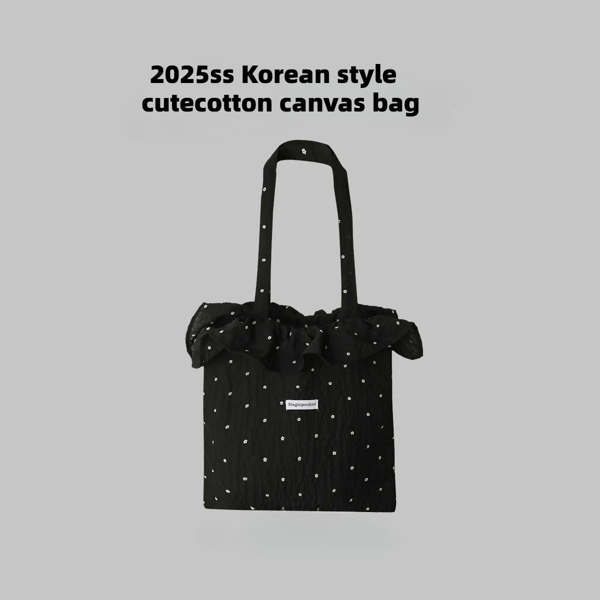 Chiffon Mesh Layered Tote Bag