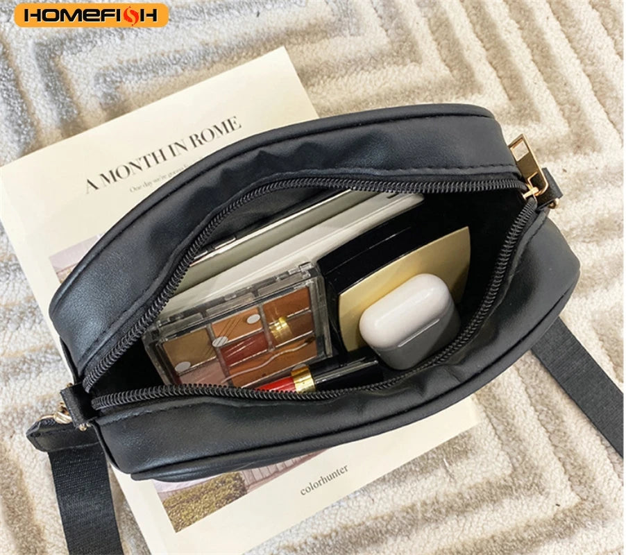 Vegan Leather Phone Crossbody Bag