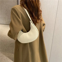 Mini Vegan Leather Hobo Clutch