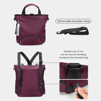 3-in-1 Convertible Tote Backpack