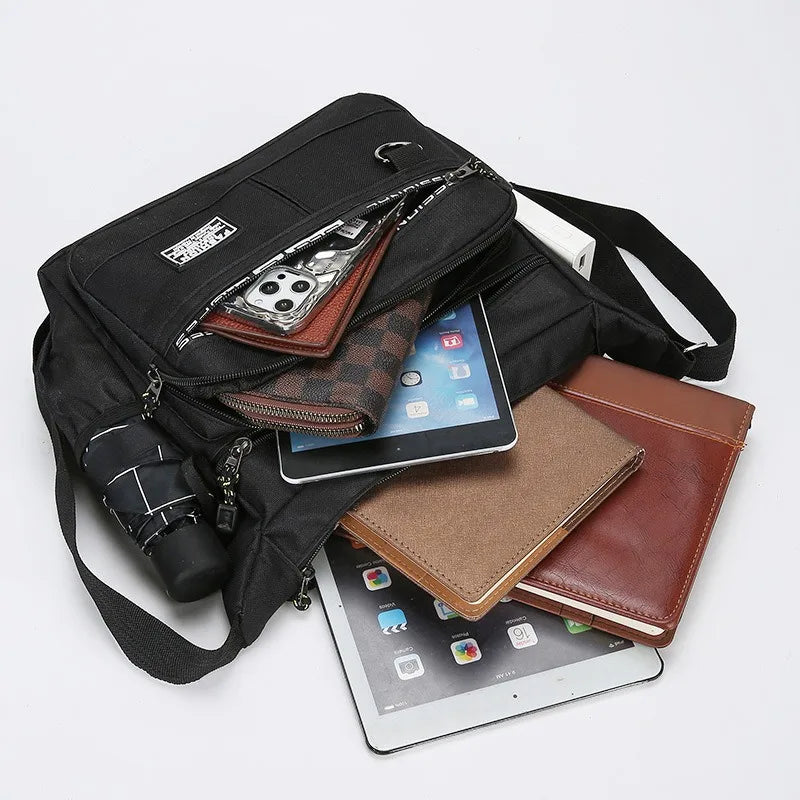 Men's Oxford Crossbody Messenger Bag