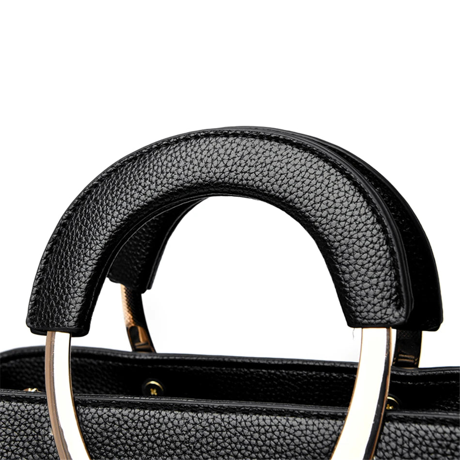 Premium Genuine Leather Tote Bag