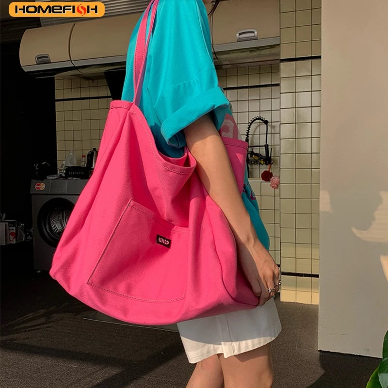 Everyday Canvas Shoulder Tote