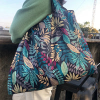 Foldable Waterproof Grocery Shoulder Bag