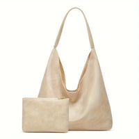Minimalist Retro Shoulder Tote