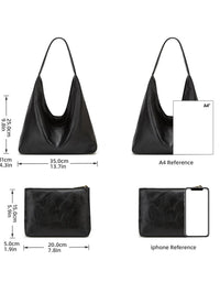 Minimalist Retro Shoulder Tote
