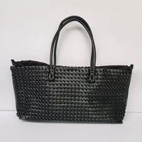 Oversized Woven Tote Bag