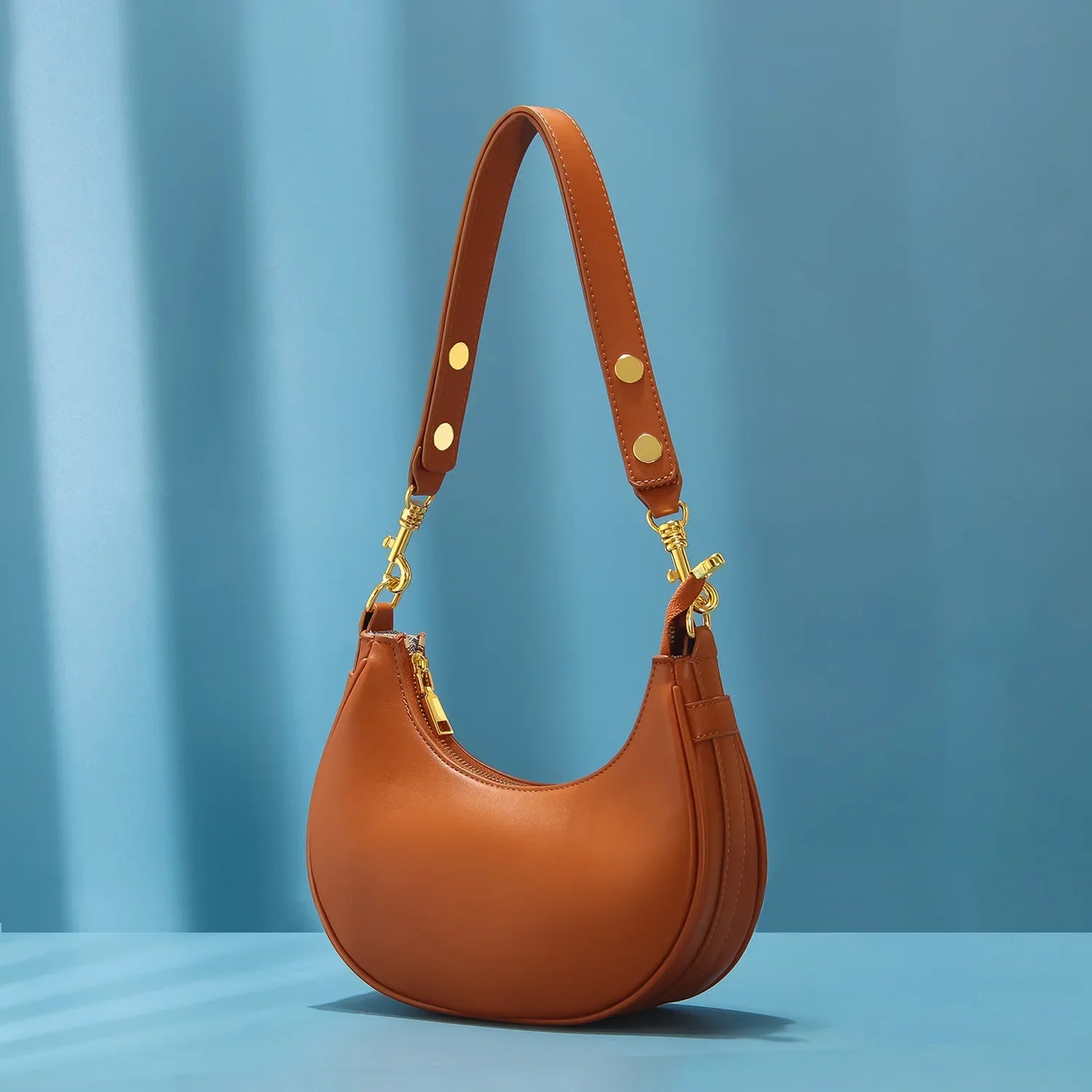 Soft Half Moon Underarm Bag