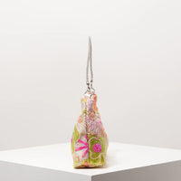 Floral Sequin Embroidered Evening Bag