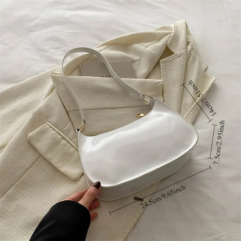 Soft Casual Square Crossbody Bag