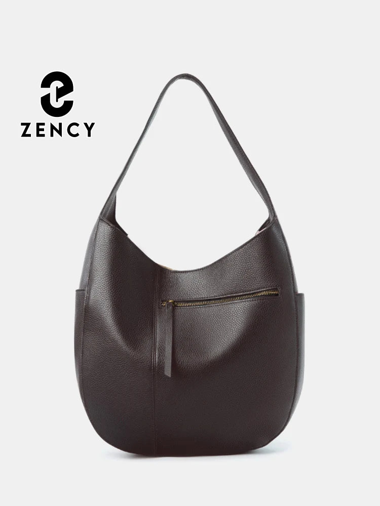 European Style Leather Hobo Tote