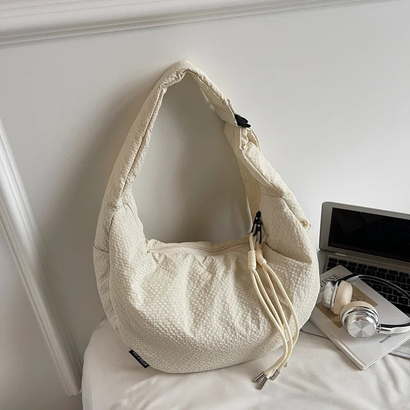Premium Leather Slouchy Hobo Bag