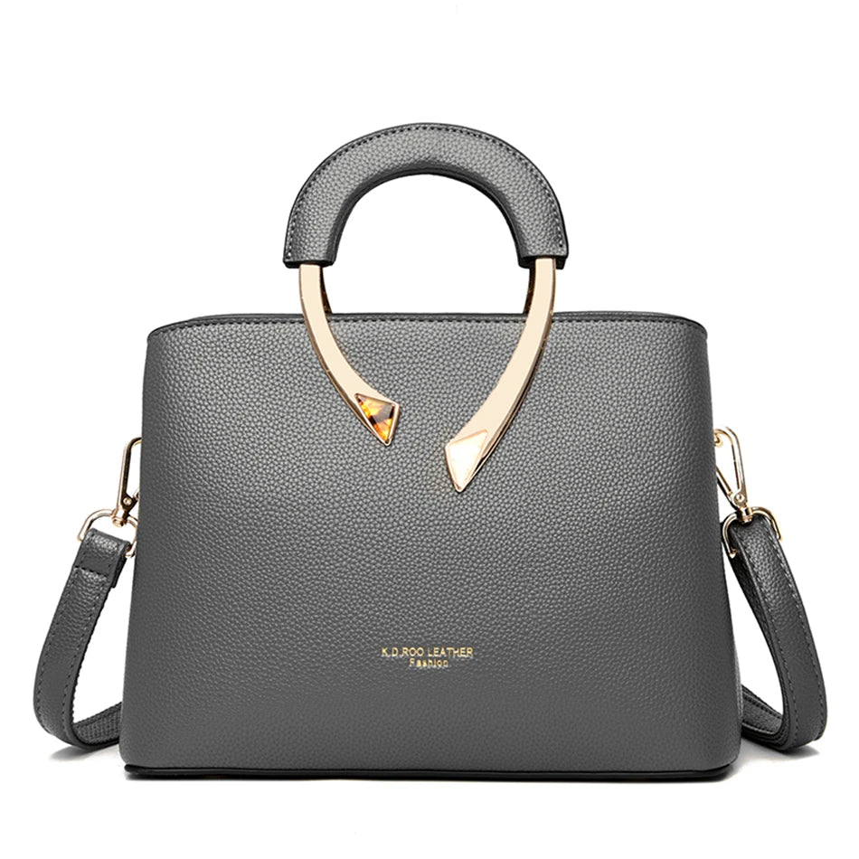 Premium Genuine Leather Tote Bag