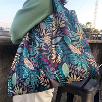 Foldable Reusable Travel Tote