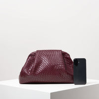 Woven Pattern Large Handbag