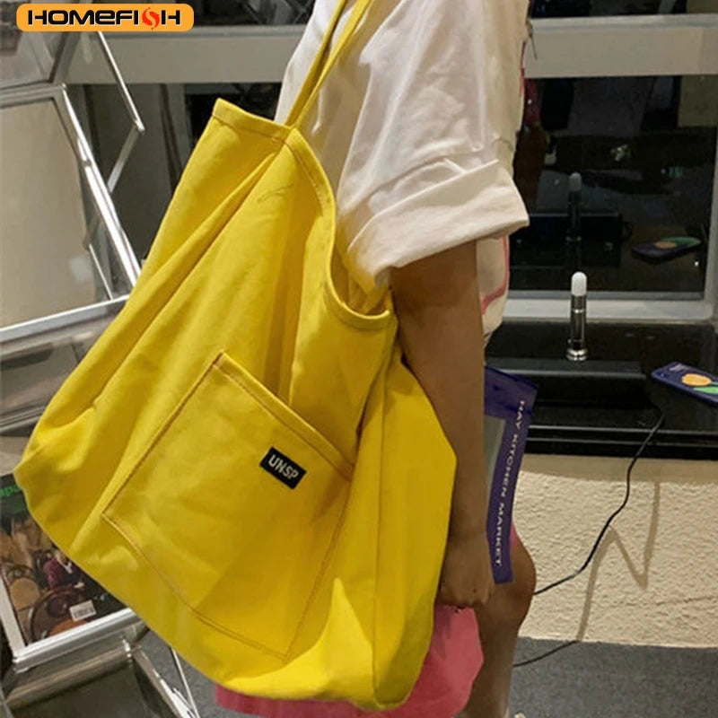 Everyday Canvas Shoulder Tote