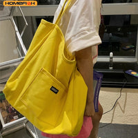 Everyday Canvas Shoulder Tote