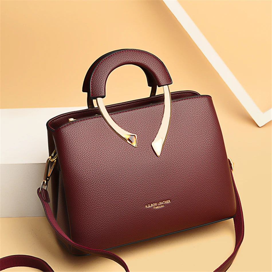 Premium Genuine Leather Tote Bag