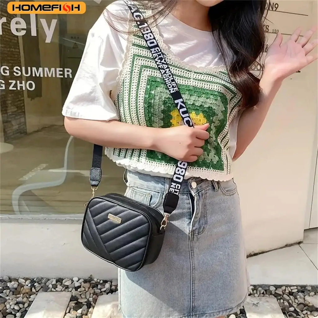 Vegan Leather Phone Crossbody Bag