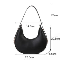 Mini Vegan Leather Hobo Clutch