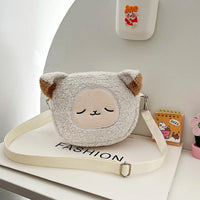 Kawaii Plush Phone Crossbody Bag