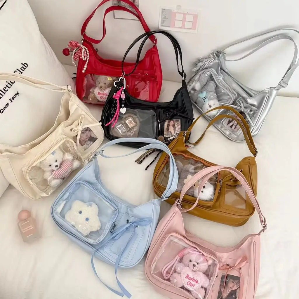 Y2K Clear Ita Crossbody Bag