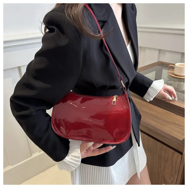 Soft Casual Square Crossbody Bag