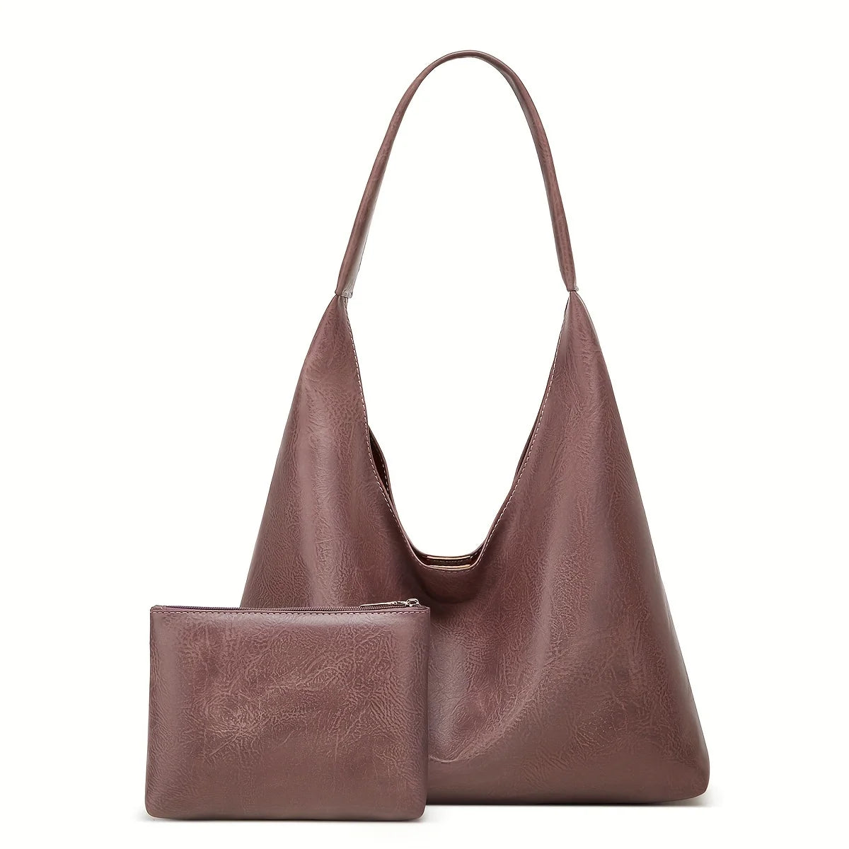 Minimalist Retro Shoulder Tote