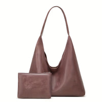 Minimalist Retro Shoulder Tote