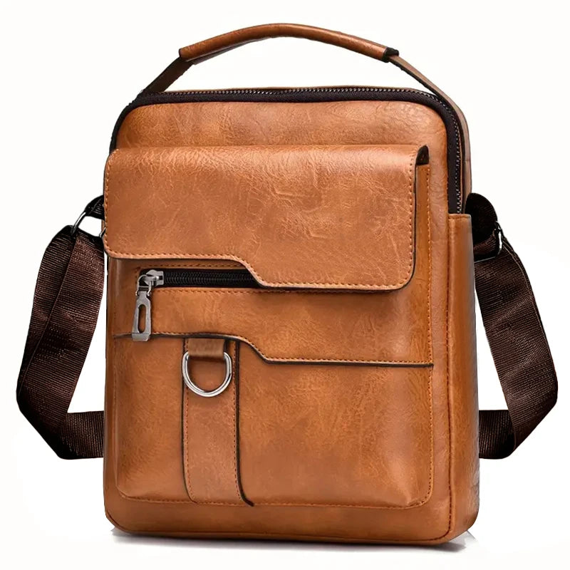 Men's Crossbody Work Briefcase