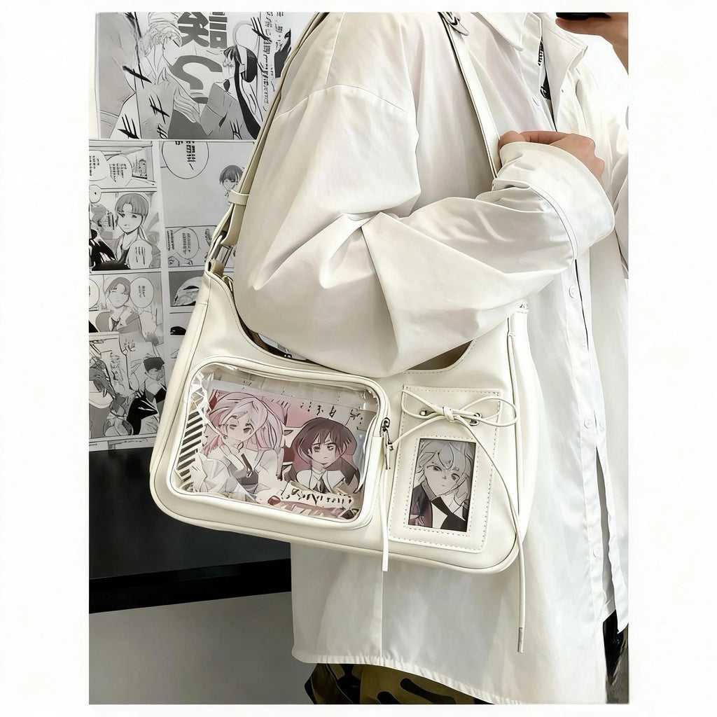 Preppy Clear Ita School Bag