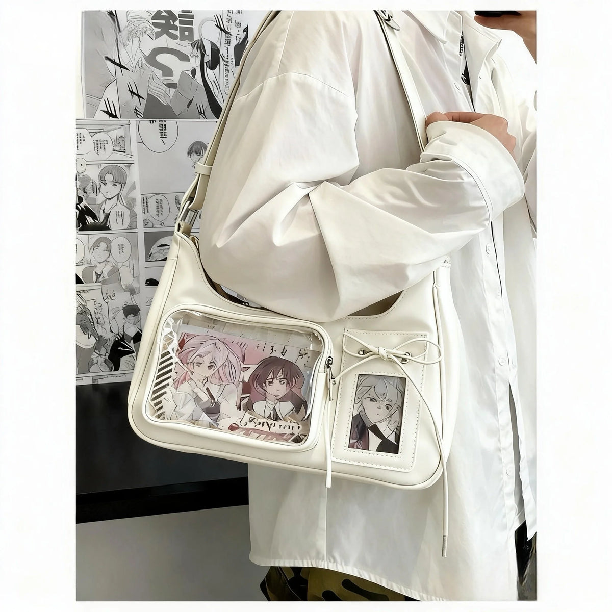 Preppy Clear Ita School Bag