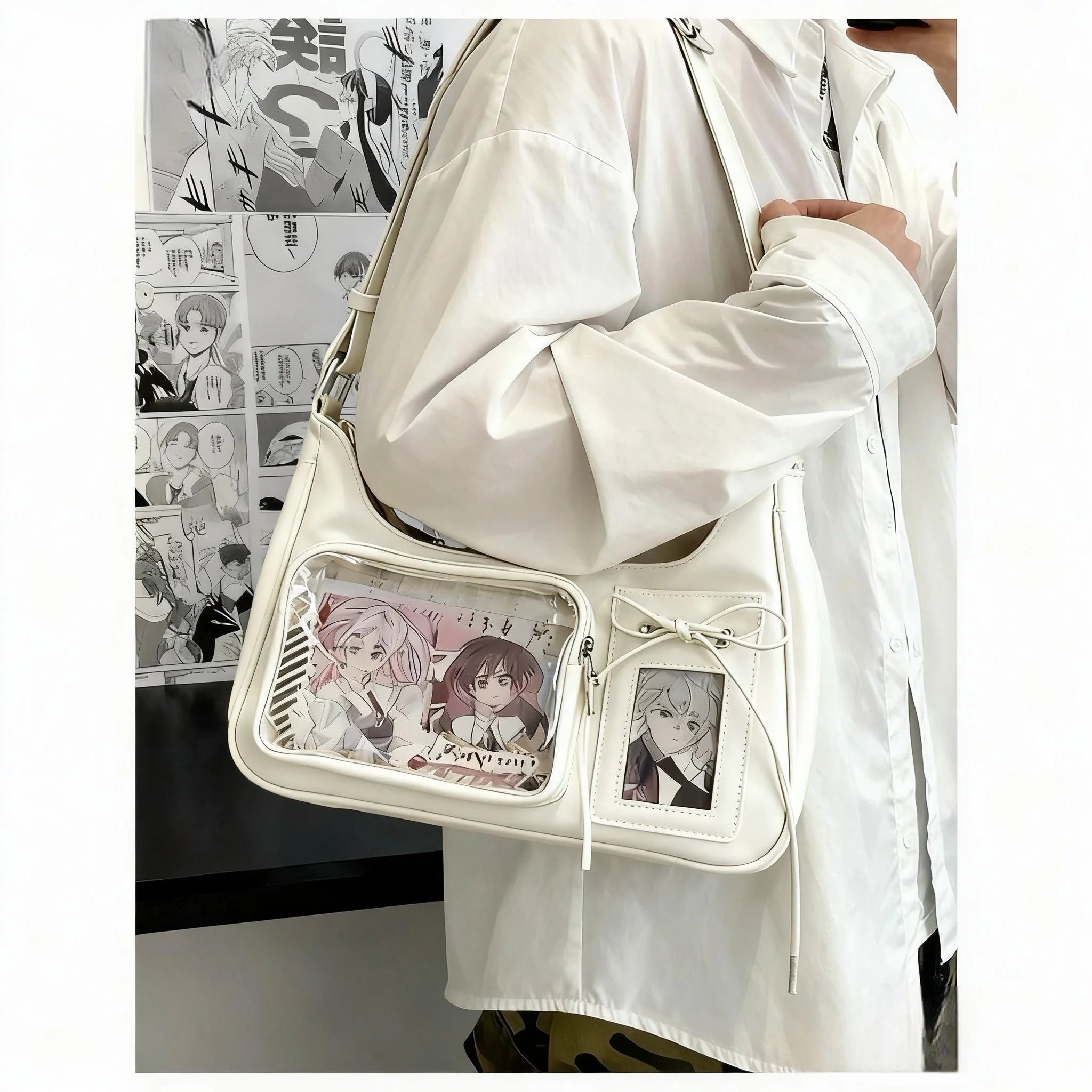 Preppy Clear Ita School Bag