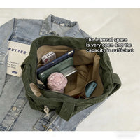 Corduroy Travel Shoulder Bag