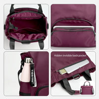 3-in-1 Convertible Tote Backpack