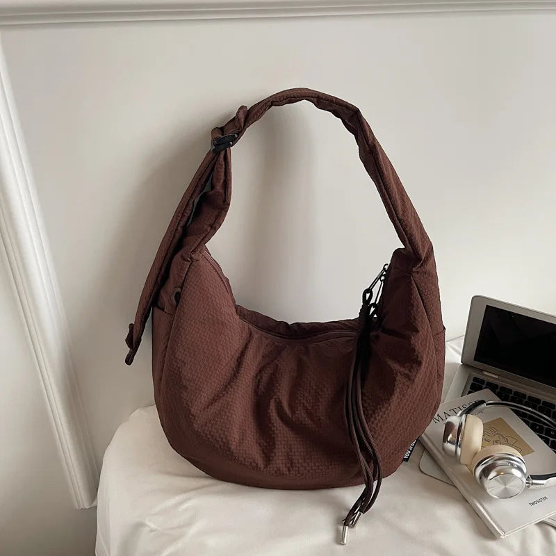Premium Leather Slouchy Hobo Bag