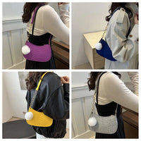 Mini Felt Saddle Bag